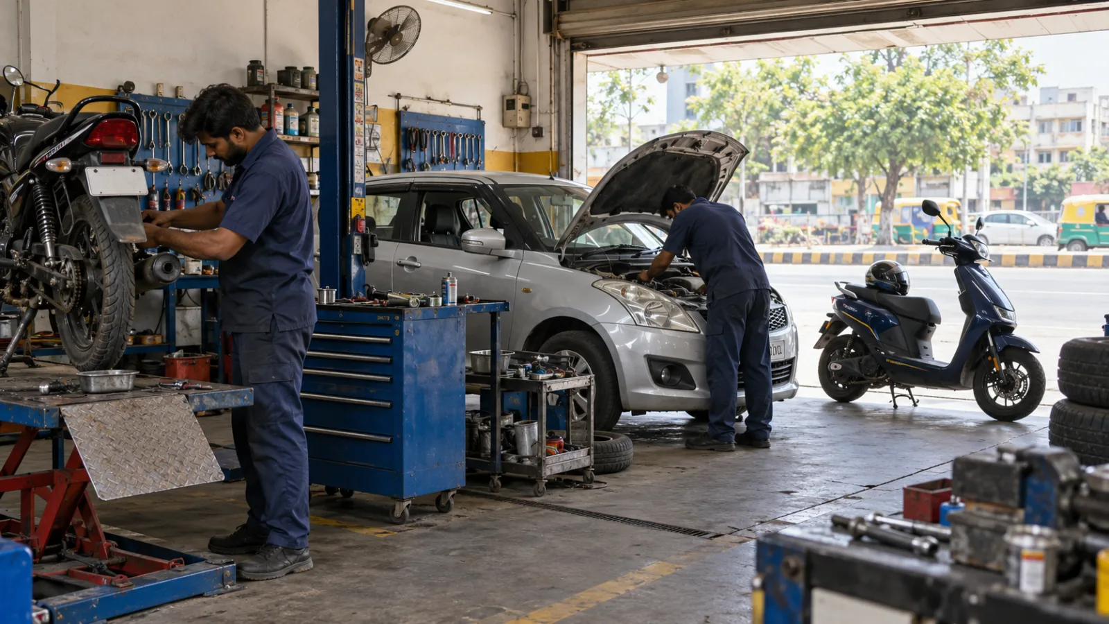 Repair It Partner garage setup options